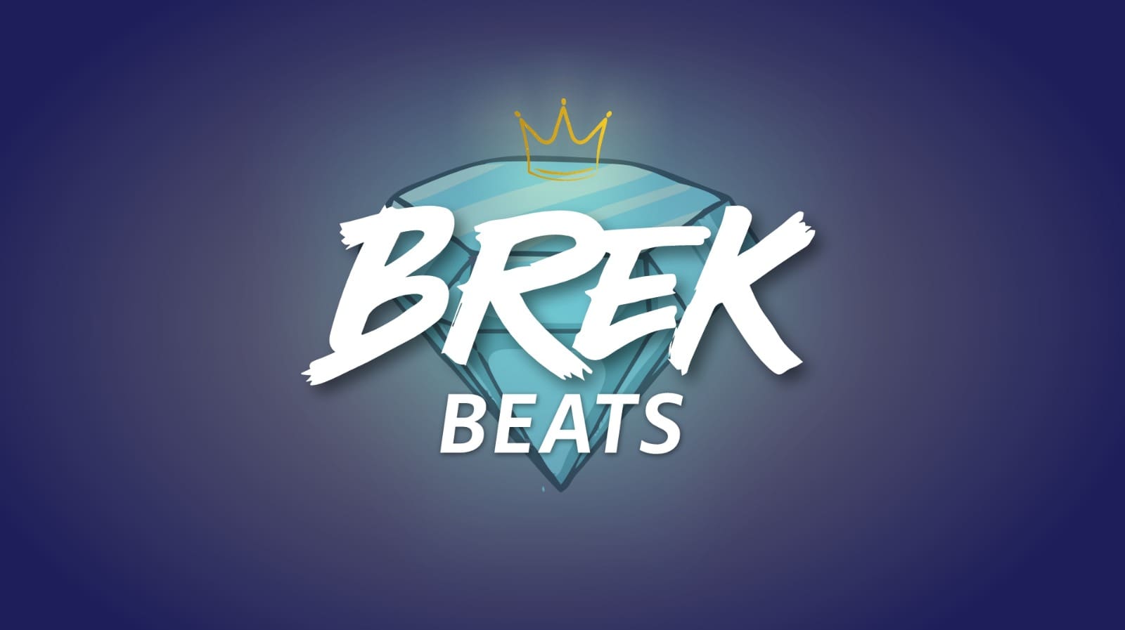 Brek Beats logo with diamond and crown.